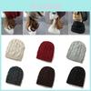 Cozy Unisex Knitted Winter Beanie Hat For Stylish And Warm Cold-weather Wear
