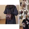 Chic Casual Pu Leather Backpack In Gray Plaid Perfect For Trendy Everyday Outfits