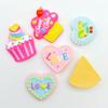 20Pcs New resin Cute Mini Cake Series Flat Back Cabochon Scrapbooking Hair Bow Center Embellishments DIY Accessories G31