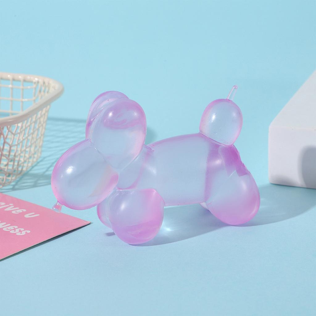 Bubble Slow Perfume Bottle Maltose Pinch Music Ventilation Toy Car Dog Decompression Ball