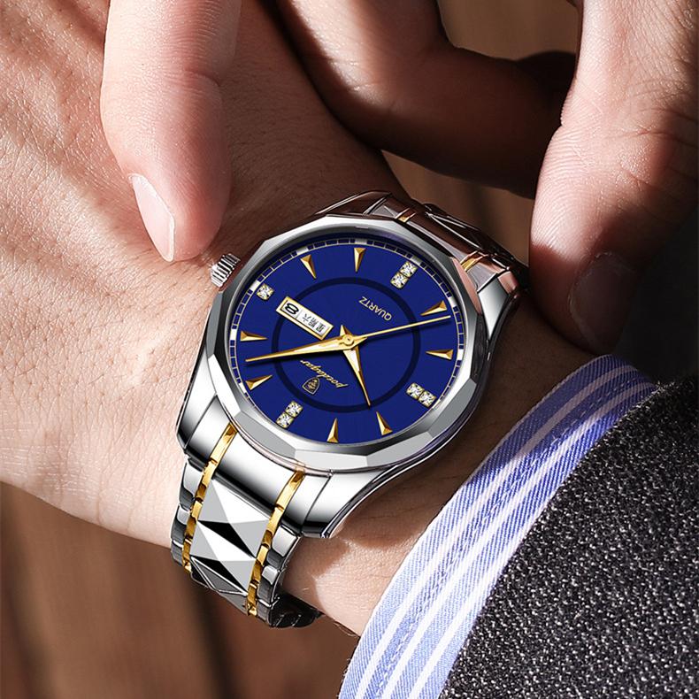 New TOP Brand Luxury Men's Watch With Box Men's Male Waterproof Men's Quartz Watches