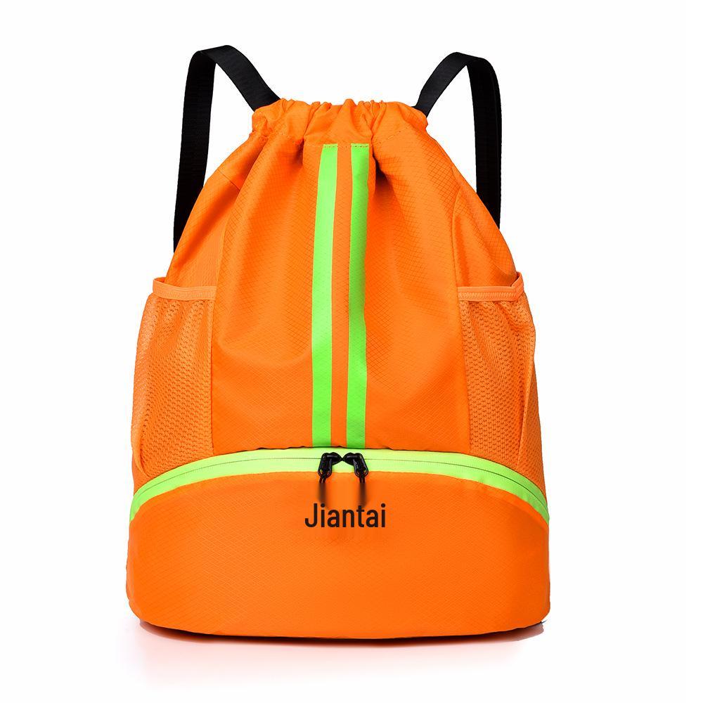 Durable Sports Backpack: Tennis/Basketball Bag with Shoe Compartment & Wet/Dry Separation