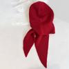 Triangular Knitted Hooded Cap Acrylic Fibers Winter Neckerchief Hat Neck Collar Beanies Cap  Women