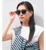 Boston type sunglasses polarization OUTDOOR UV for fashionable [Zoff] (with function) (brown/demi pattern) YURIE EDITION Anti-slip, lightweight,