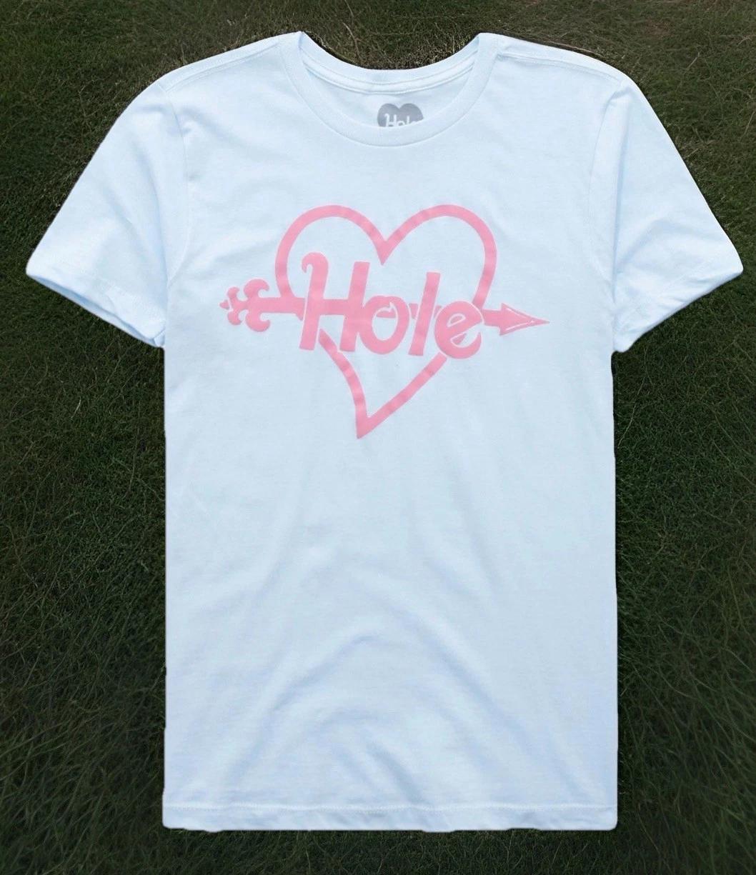 Hole Band Arrow Heart New T-Shirt Blue Courtney Love Small NWT Concert Tour XL