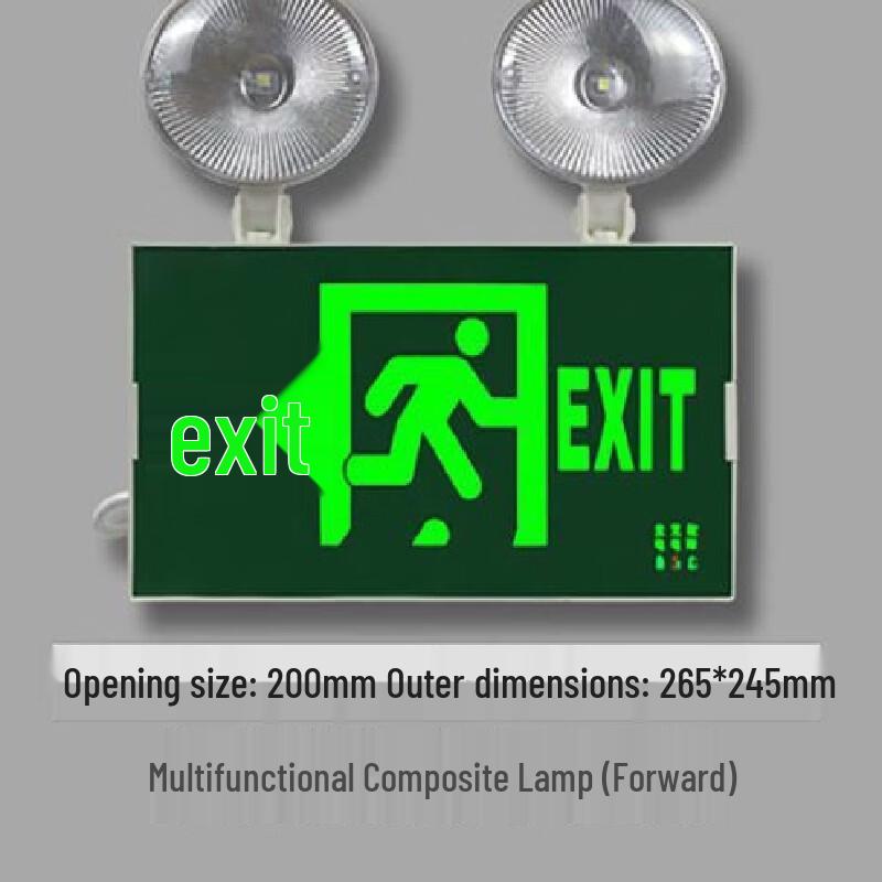 Fire Exit Emergency Light Staircase Indicator