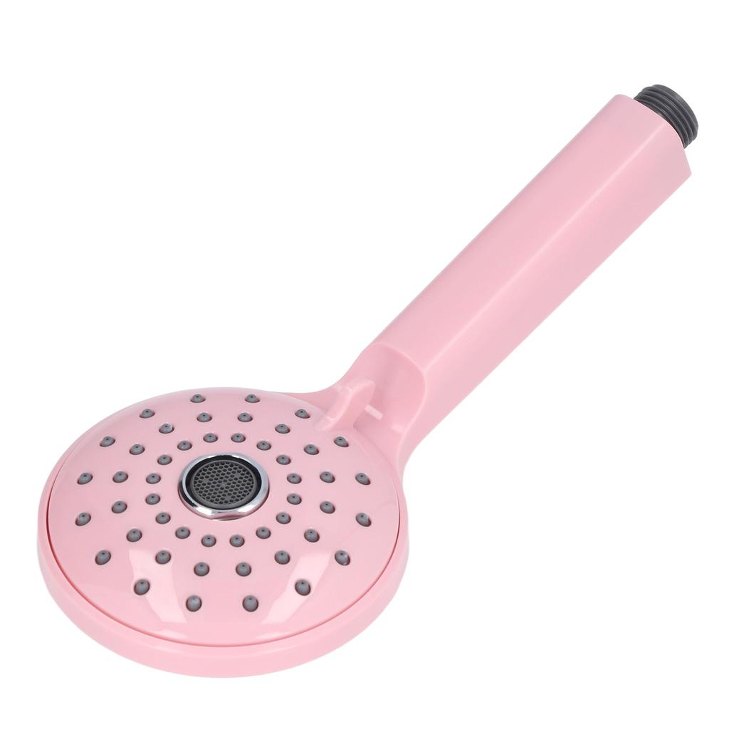 Trycksatt Duschhuvud ABS Handhållen Två Lägen Högtryck Duschspruta Förhindra Stänk