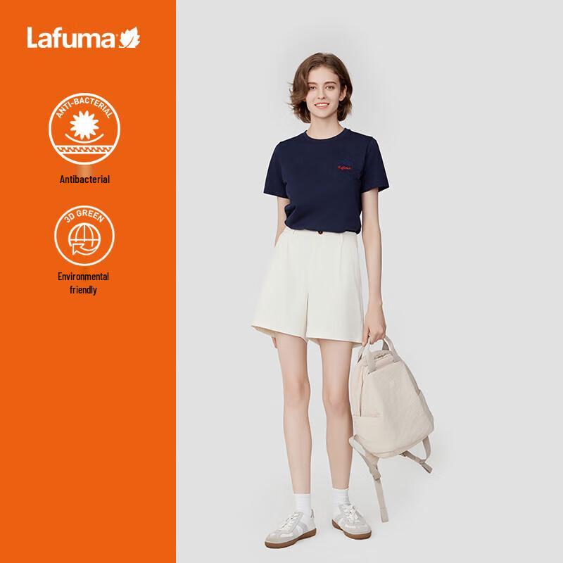 Lafuma Women's Outdoor Anti-Bacterial Round Neck Short-Sleeve T-Shirt