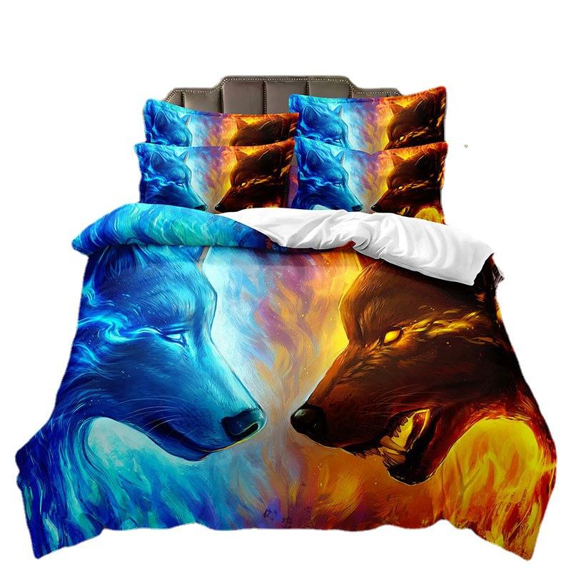 Módní technologie, 3D digitálně potištěné ložní prádlo, povlaky na přikrývky, povlaky na polštáře