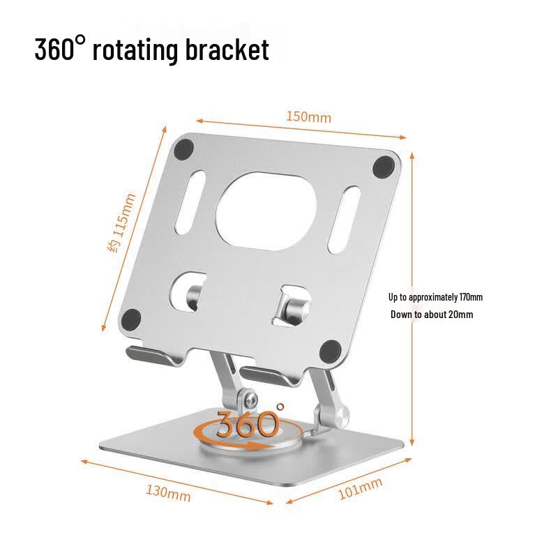 OLOEY Foldable 360-Degree Rotating Tablet Stand