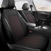 Linen Car Seat Cushion with Backrest for All Seasons