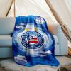 1PC Esporte Clube Bahia Design Printed Soft Flannel Blanket Throw for Adult Bedroom Living Room Sofa Camping Travel Fan gifts Christmas Gifts