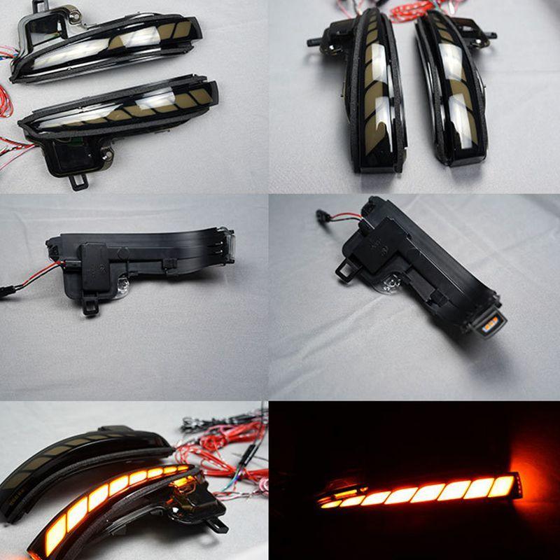 Dynamic Turn Signal Light For Toyota RAV4 XA50 Side Mirror Marker Light Sequential Indicator Lamp