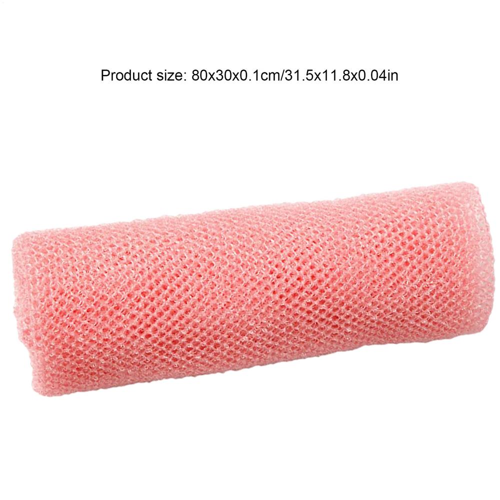 African Net Sponges 80cm African Exfoliating Body Net Scrubbing Wash Net Washcloth Long Bathing Sponge Net Shower