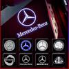 JFG4   2026 Hot 2Pieces Car Door Light Logo Laser Projector Ghost Shadow Welcome Light For Mercedes Benz CLA C117 C207 AMG CLS C218 W21
