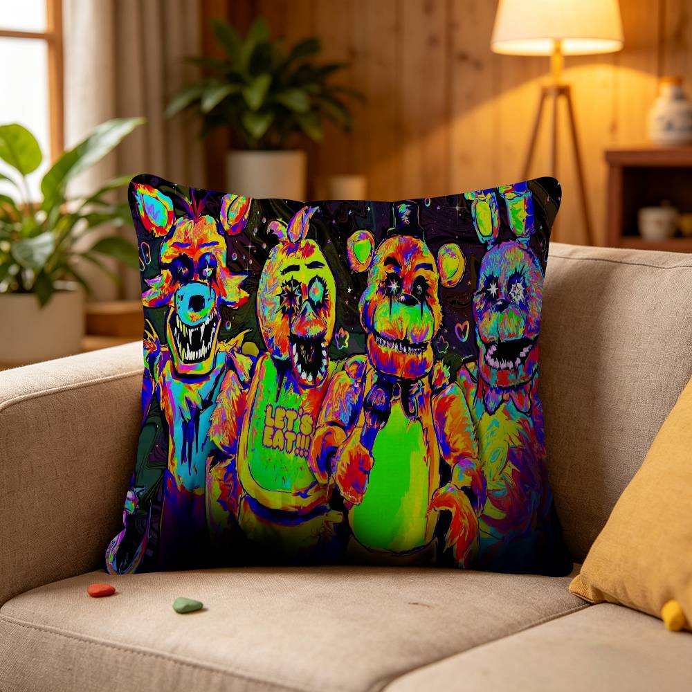 Fnaf Five-nights-At-Freddys Personalized Pillow Dust Cover Bedroom Kids Party Decoration Pillowcase Birthday Children Gift