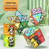 Panda Infinity Cube: 3D Geometric Folding Block - Educational Decompression Toy for Kids