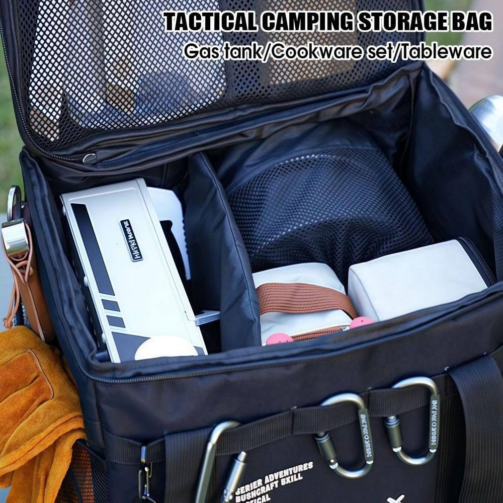 Foldable Picnic Storage Bag 42L/30L Trunk Storage Bag Thickened Camping Storage Bag  Outdoor