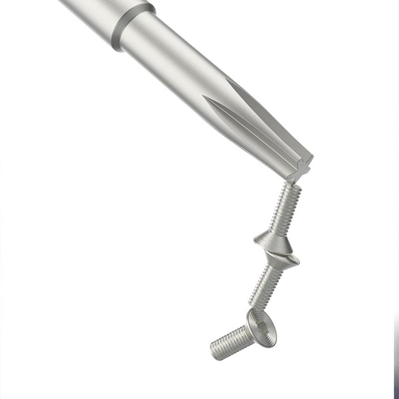 Magnetic Metal Screwdriver Stainless Steel Precision Screwdriver Repair Disassembly Opening Tool Applicable Mobile Phone