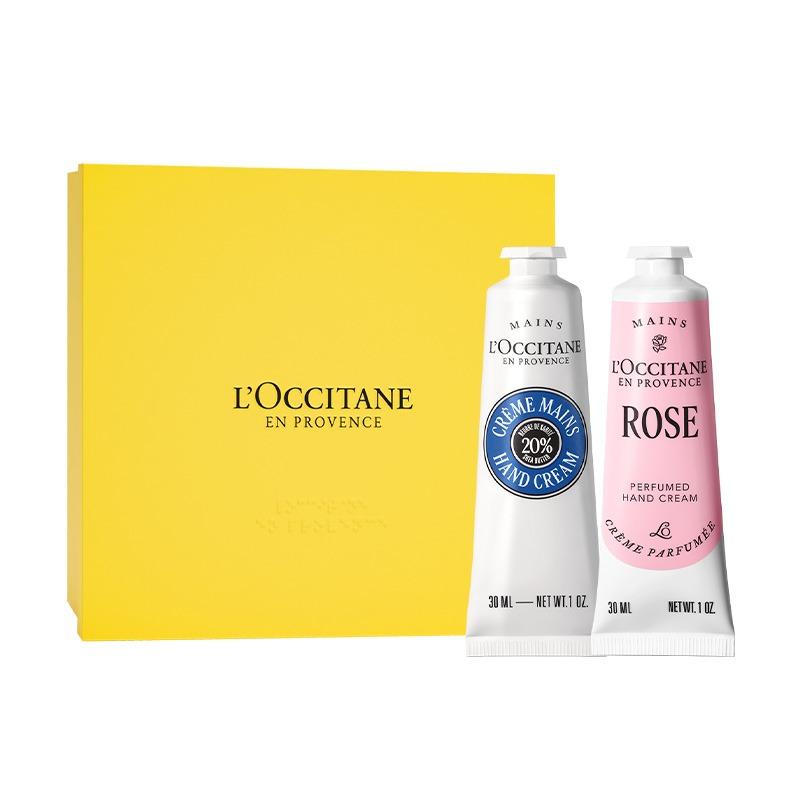 L'Occitane Hand Cream Gift Set Nut Sakura Lavender Fragrance Moisturizing Moisturizing Repair Shea 30ml Rose 30ml