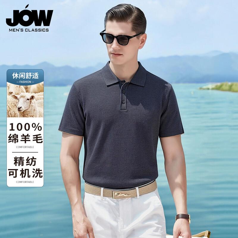 JOW Washable 100% Merino Wool Short Sleeve Knit Top