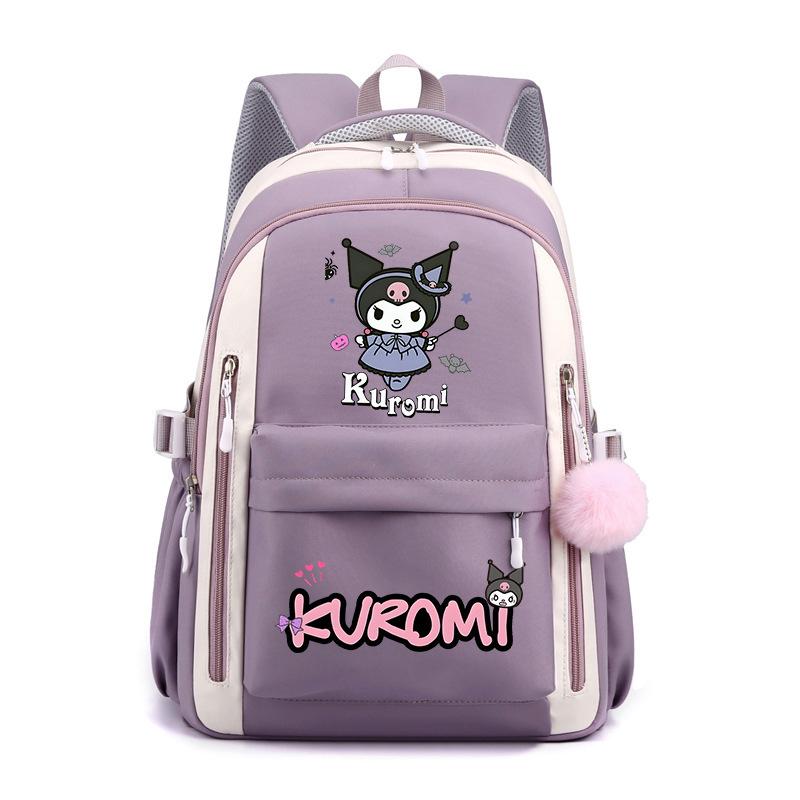 Cartoon Printed Schoolbag Japanese Primary School Students Junior High School Large Capacity Cute Cartoon Backpack