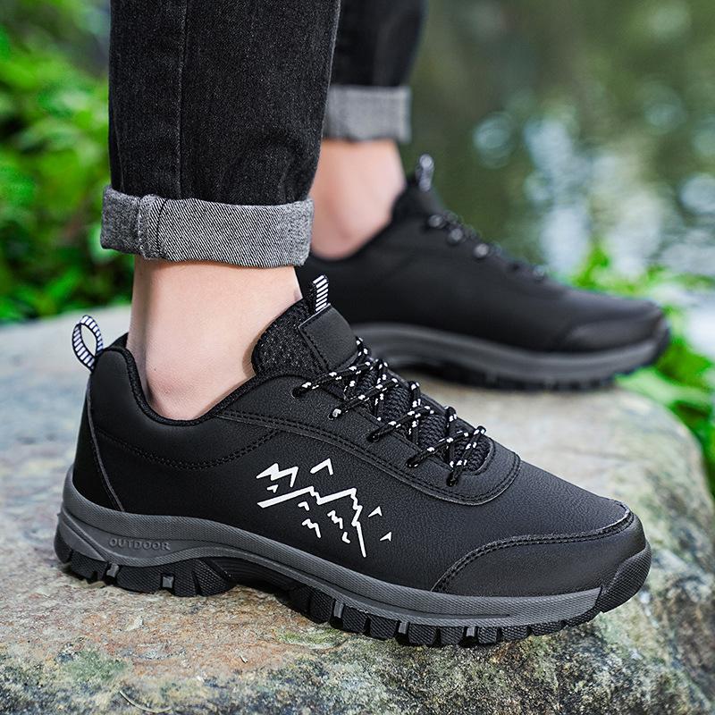 

Обувь для походов на открытом воздухе Мужская обувь Большой размер 46 Мужская обувь для бега Повседневная спортивная обувь 46 чёрный