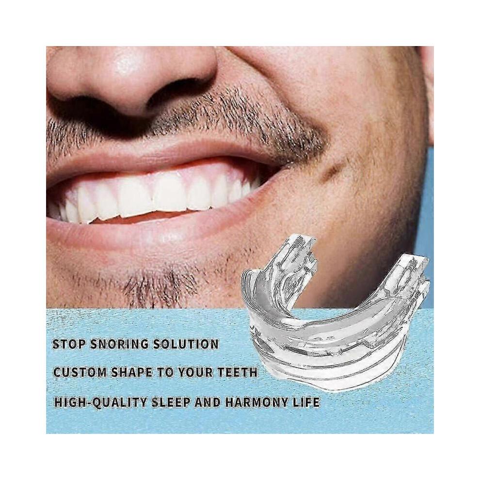 Adjustable Anti Snoring Mouthpiece Guard Anti Snore Sleep Apnea Teeth Grind