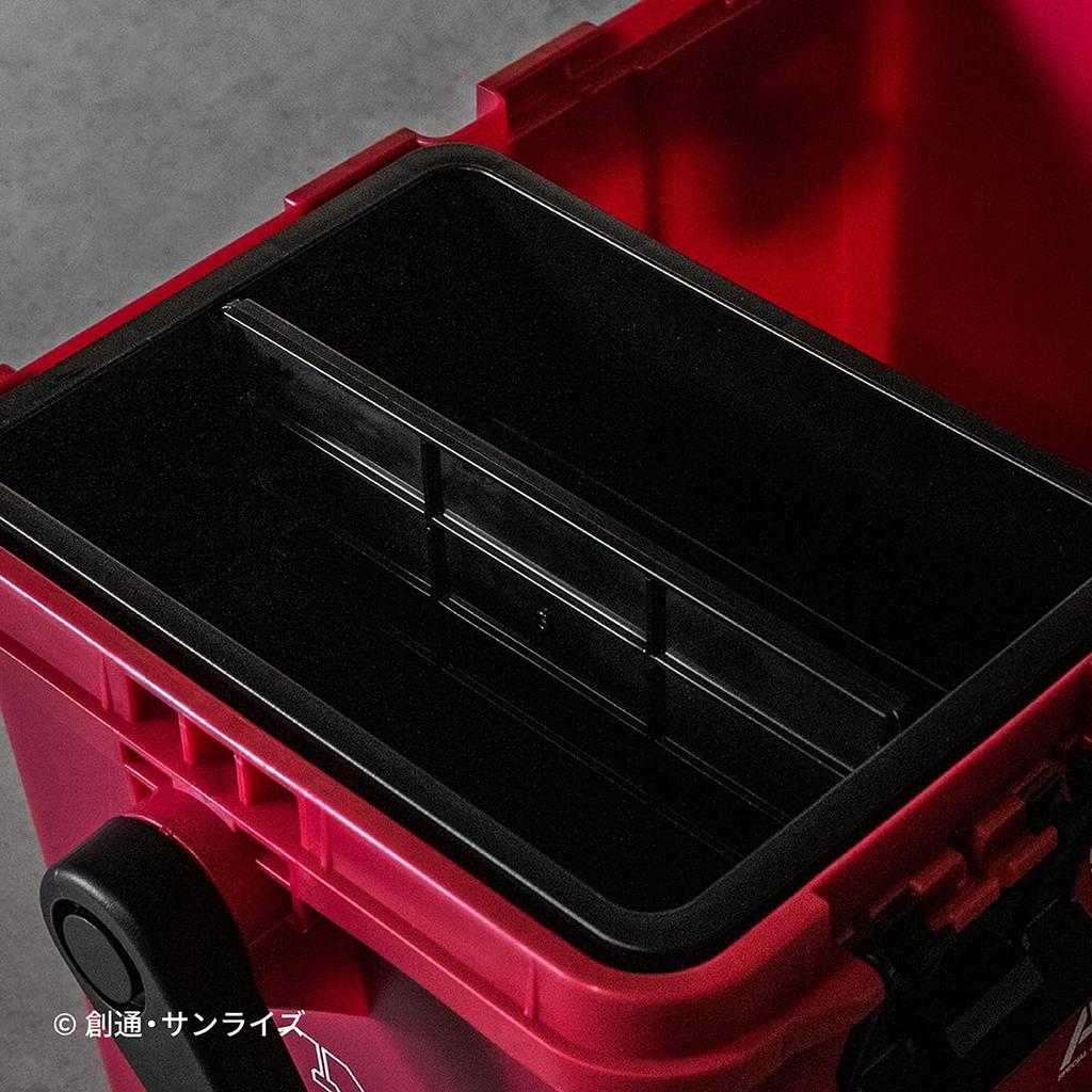 PLEX Mobile Suit Gundam Toolbox 17L Custom Model Char Red Char's