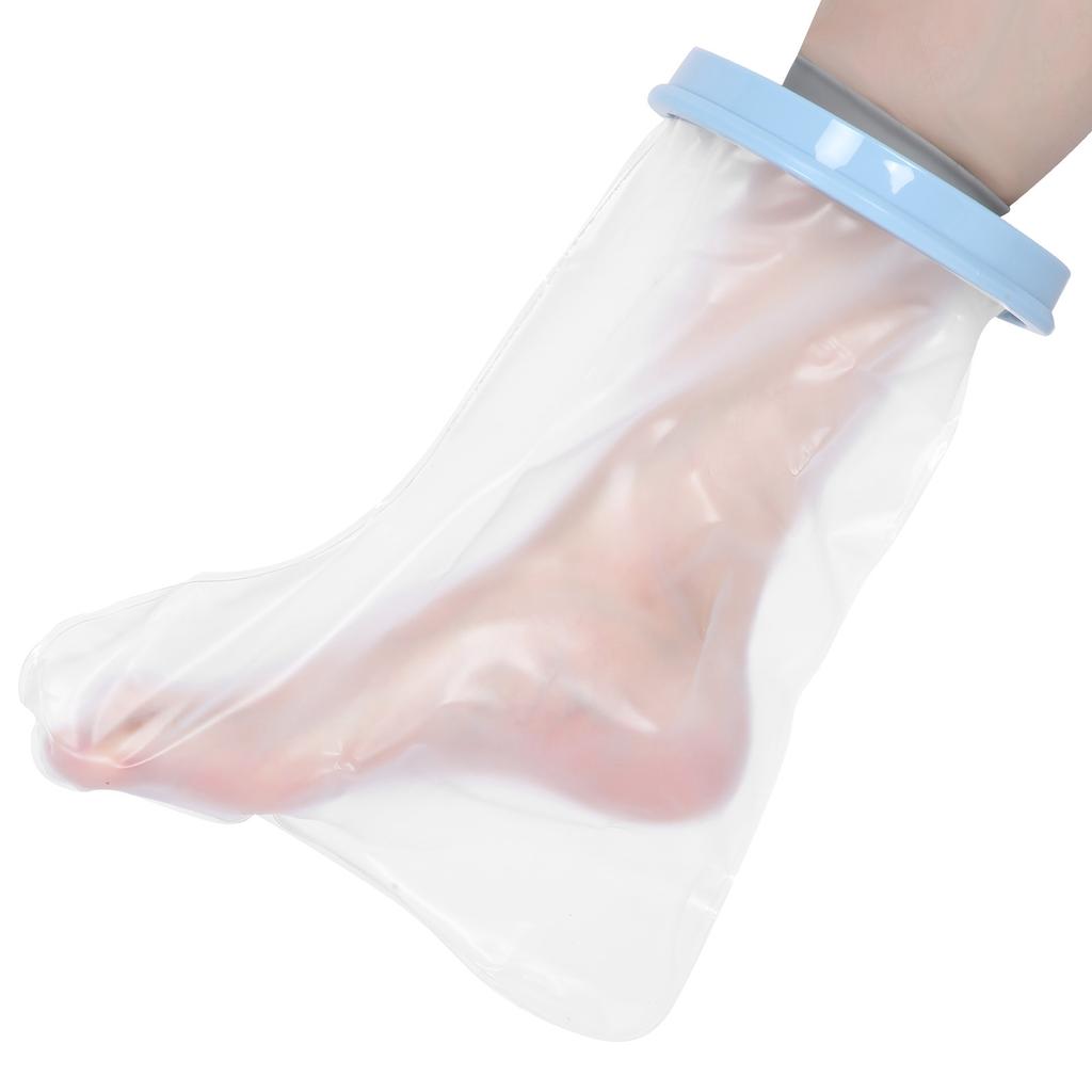 Beinschutz Wasserdicht Fußschutz Kinderbein Duschmanschette mit Ring