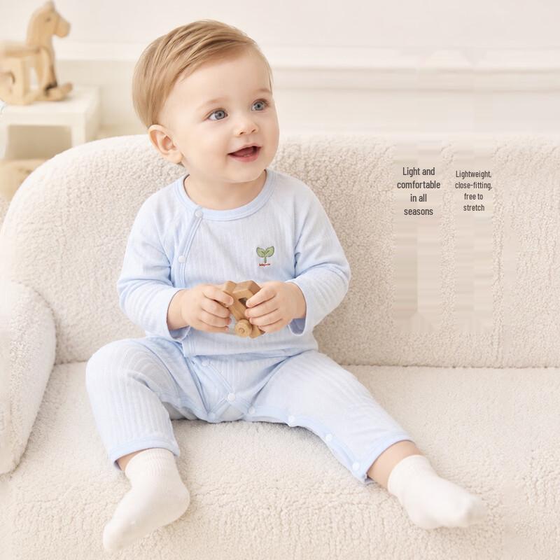 Babyprints Newborn Cotton Long-Sleeve Romper 2-Pack