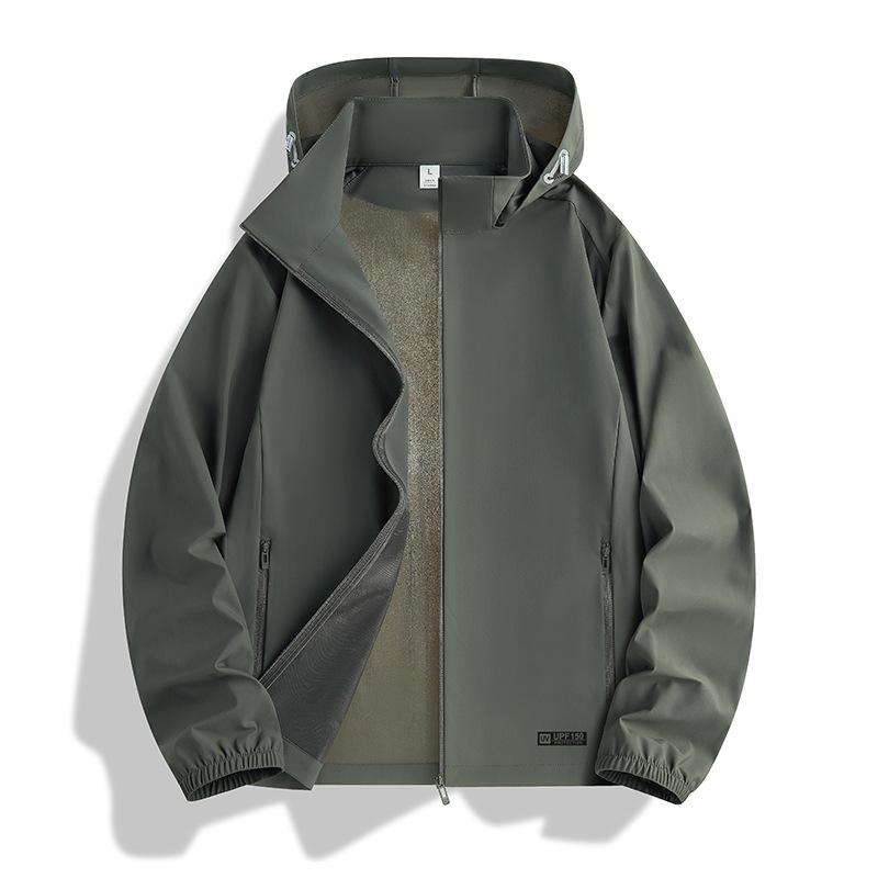 Unisex UV Protection Cooling Jacket: Lightweight, Breathable, Hooded, Sun Protection for Outdoor Activities