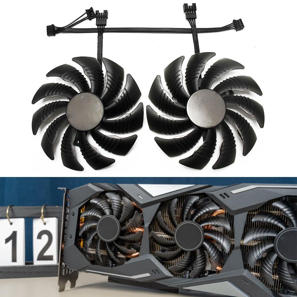 DC 12V Graphics Card Fans Cooling Fans for GIGABYTE RTX2060GTX1650 1660/1660Ti Computer Cooling