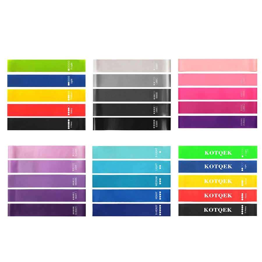 Benzi Elastice de Rezistență pentru Fitness Antrenament Acasă Yoga Sport Benzi de Rezistență Stretching Pilates Echipament Sală