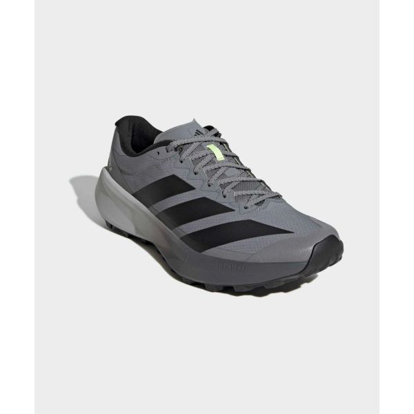 adidas Terrex Agravic 4 Traction Stripe Pattern Thick Sole Cushioning Breathable Low Top Running Shoes Men Sneakers KJ3786
