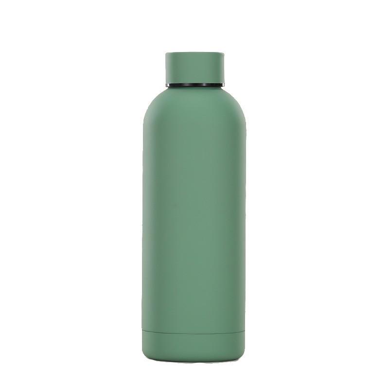 Portable Stainless Steel Vacuum Thermos Cup with Handle