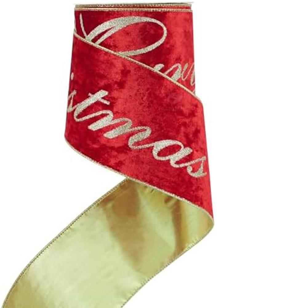 Kreativa Projekt Julband Sammetband Ståltrådsband Elegant Design