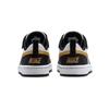 Nike Court Borough Low Top Kids' Skateboarding Shoes Black White Gold Children Aged 3 7 Years Old DV5457-008