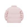 Fila Fusion Plain Logo Stand Collar Long Sleeve Windproof Warm Down Jacket Unisex Outerwear Red-Pink T11U343904F-PK