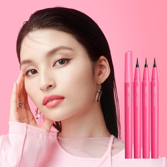 Dejavu Lasting Fine Brush Pen Liquid Liner