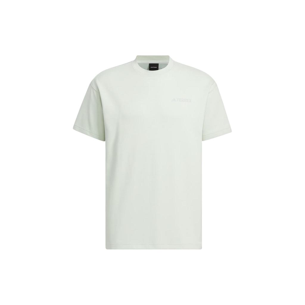 adidas X GUOJIADILI,LIANMINGKUAN SS24 T Shirt Men's Linen Green IS9513