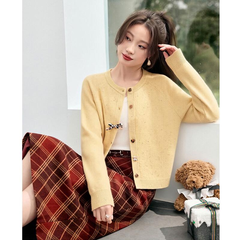 

Women s Loose Wool Cardigan S