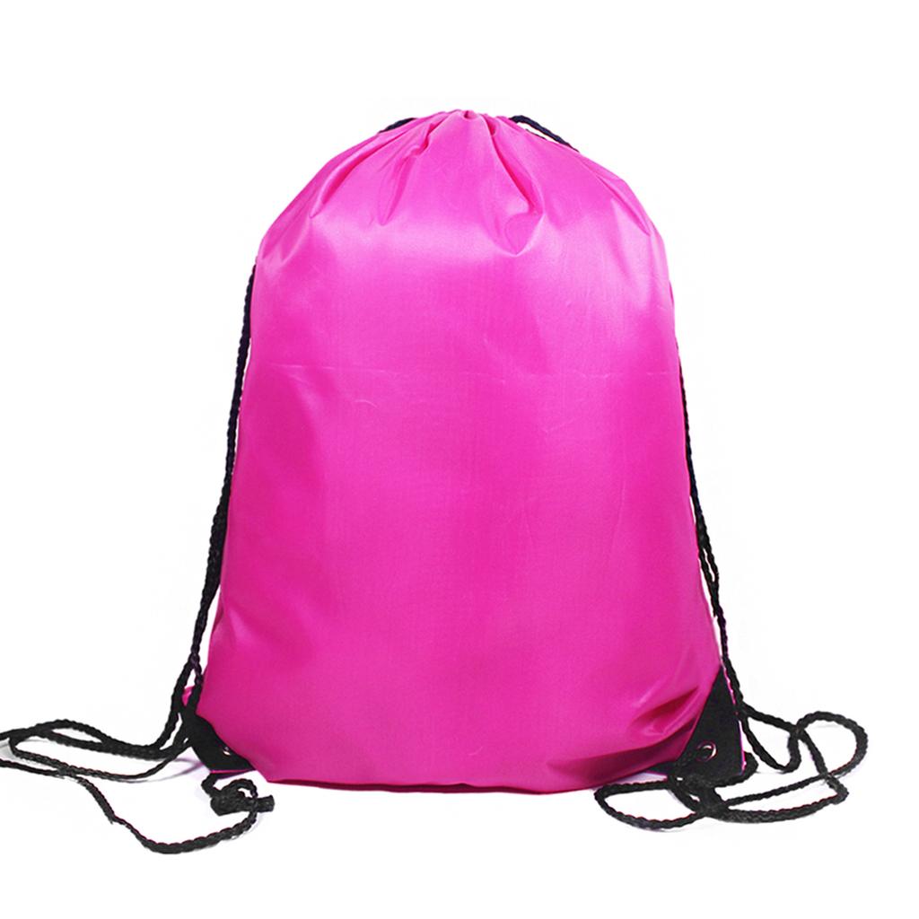 Werbe-Kordelzug-Beutel Sportveranstaltungen Sportrucksack Bedruckbarer Studiengebühren-Team-Building-Geschenke Polyester-Rucksack