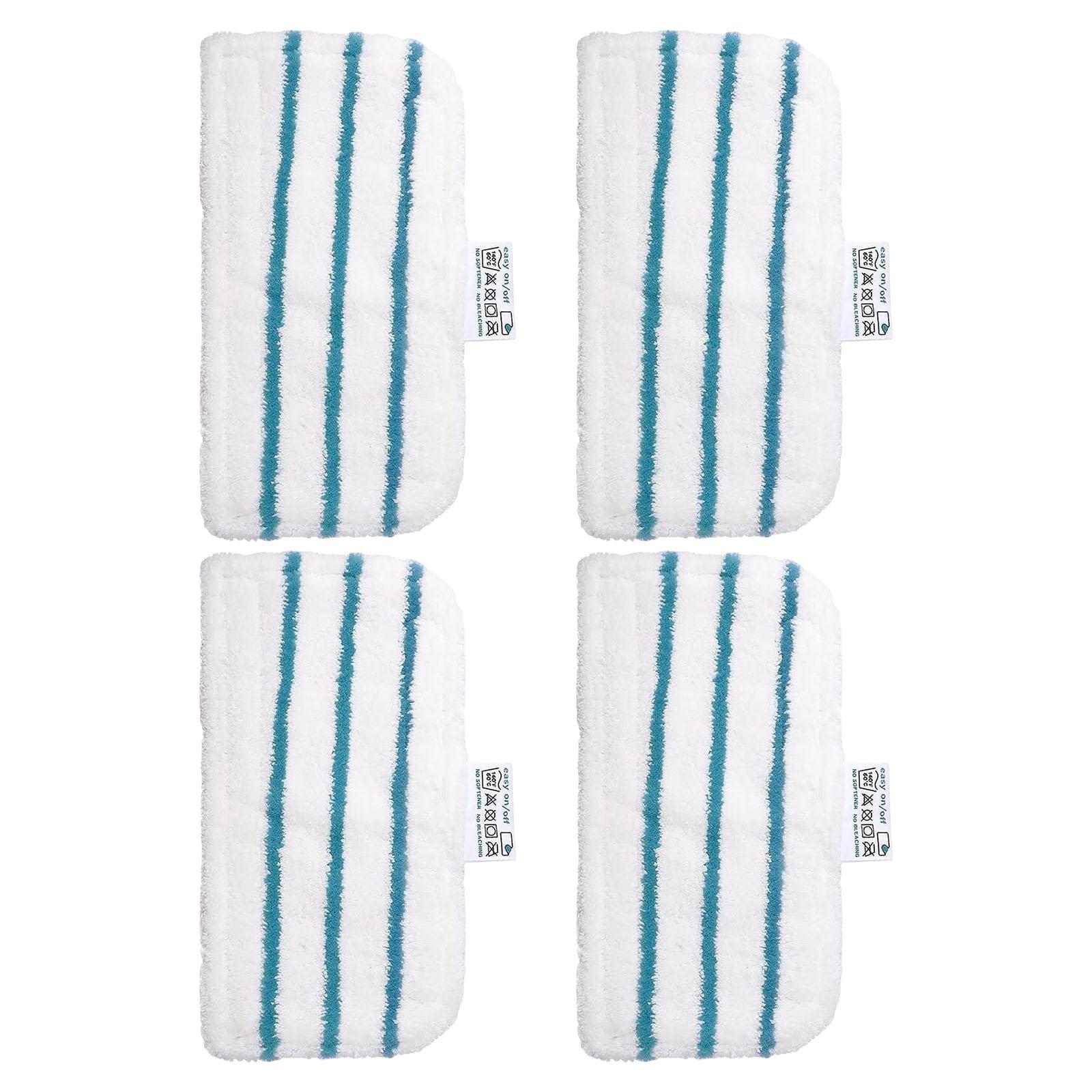 

Многофункциональные насадки для швабры для уборки, насадка для паровой швабры, насадки для швабры из микрофибры, подходят для различных полов и пользователей 4PCS