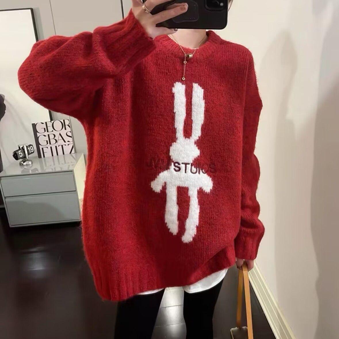 

Женский свитер с капюшоном и высоким воротом, осенне-зимняя японская ретро-толстая верхняя одежда средней и длинной длины, высококачественный трикотажный топ XL бордовый