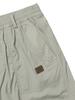 BBC EARTH Wide Pleated Cargo Pants_Olive