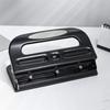 Fresh Hole Puncher For Loose-Leaf Paper, Adjustable 3-Hole Punch For Document Paper, 30 Sheet Capacity, 3-Hole Punch, Adjustable