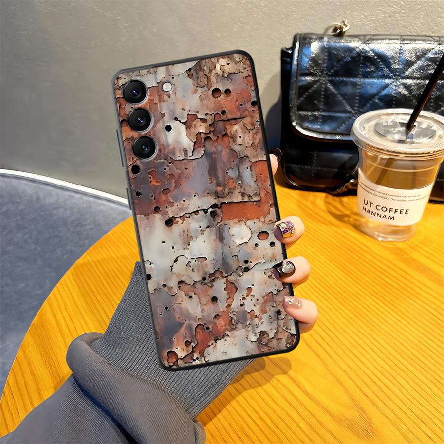 Case for Samsung Galaxy A50 A70 A06 A07 A30 A40 A01 A02 A03 Note 20 Ultra 9 10 A04 A10 A20 A05 Phone Cover Rust Art