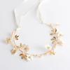 Fashion Elegant Pearl Flower Chain Hair Band Fairy Headdress Wedding Head Decoration Chinese Style Bride's Hair Accessories