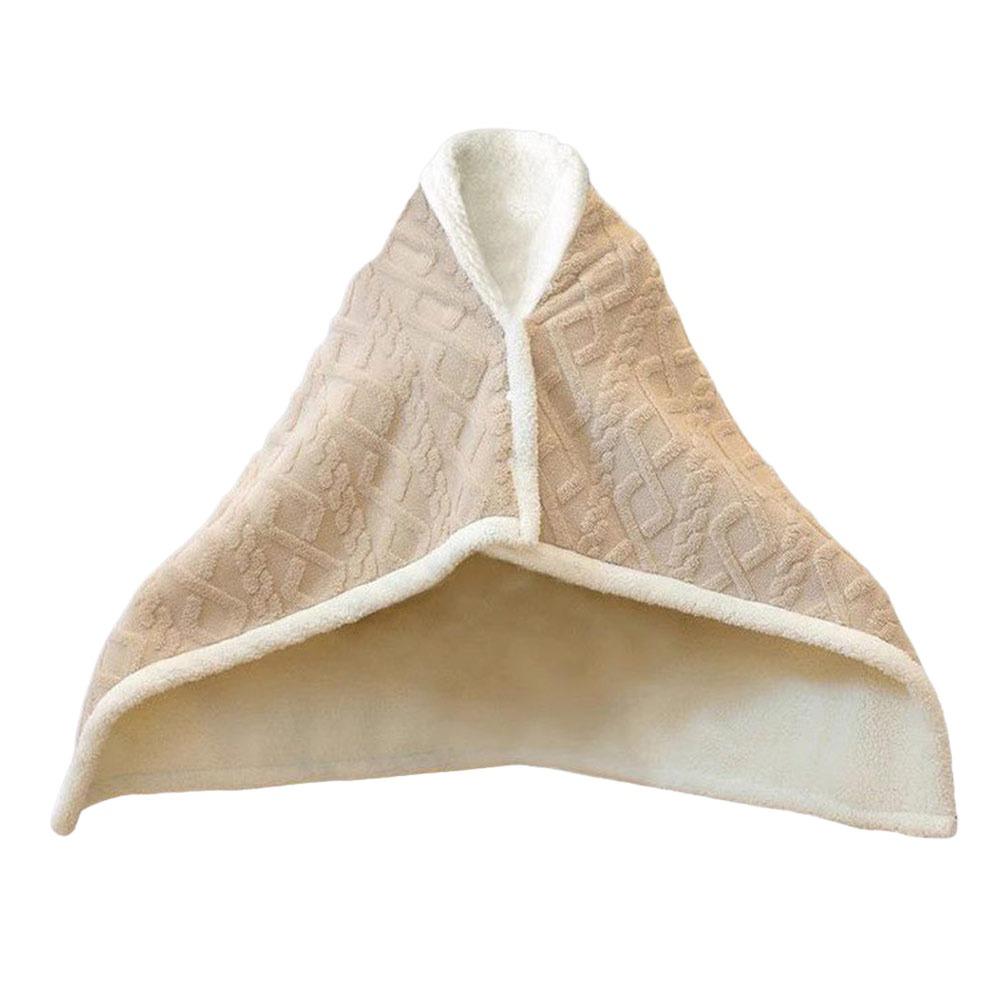 Coral Fleece Lazy Shawl Thick Warm Winter Shawl New Warm Blanket Winter Season